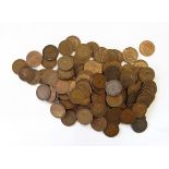 Large quantity of pre-decimal pennies and half pennies (approx.