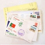 Vast accumulation of covers, some banknotes, few postcards, signed covers, flight interest, coins,