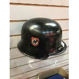 German lightweight police helmet