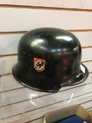 German lightweight police helmet