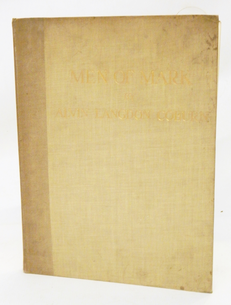 Coburn, Alvin Langdon "Men of Mark", Duckworth & Co 1913, Valentine Press,