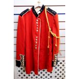 Welsh guard's tunic with belt,