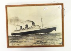 Collection of Cunard & White Star ephemera and collectables,