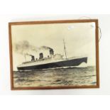 Collection of Cunard & White Star ephemera and collectables,