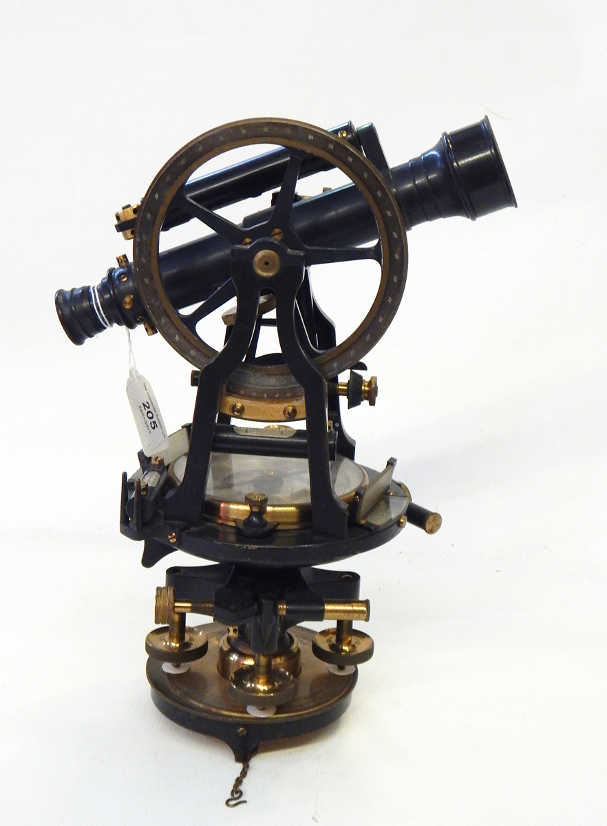 Stanley Canadian pattern vernier theodolite, No.