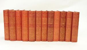 Fine bindings R Brownings Poetical Works, Smith, Elder & Co 1889, full leather, tree calf,