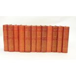 Fine bindings R Brownings Poetical Works, Smith, Elder & Co 1889, full leather, tree calf,