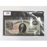 USA 1$ banknote, 1917 Series Christopher Columbus,