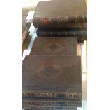 Fine bindings Shakespeare in German (10 vols) and five other vols CONDITION REPORT: