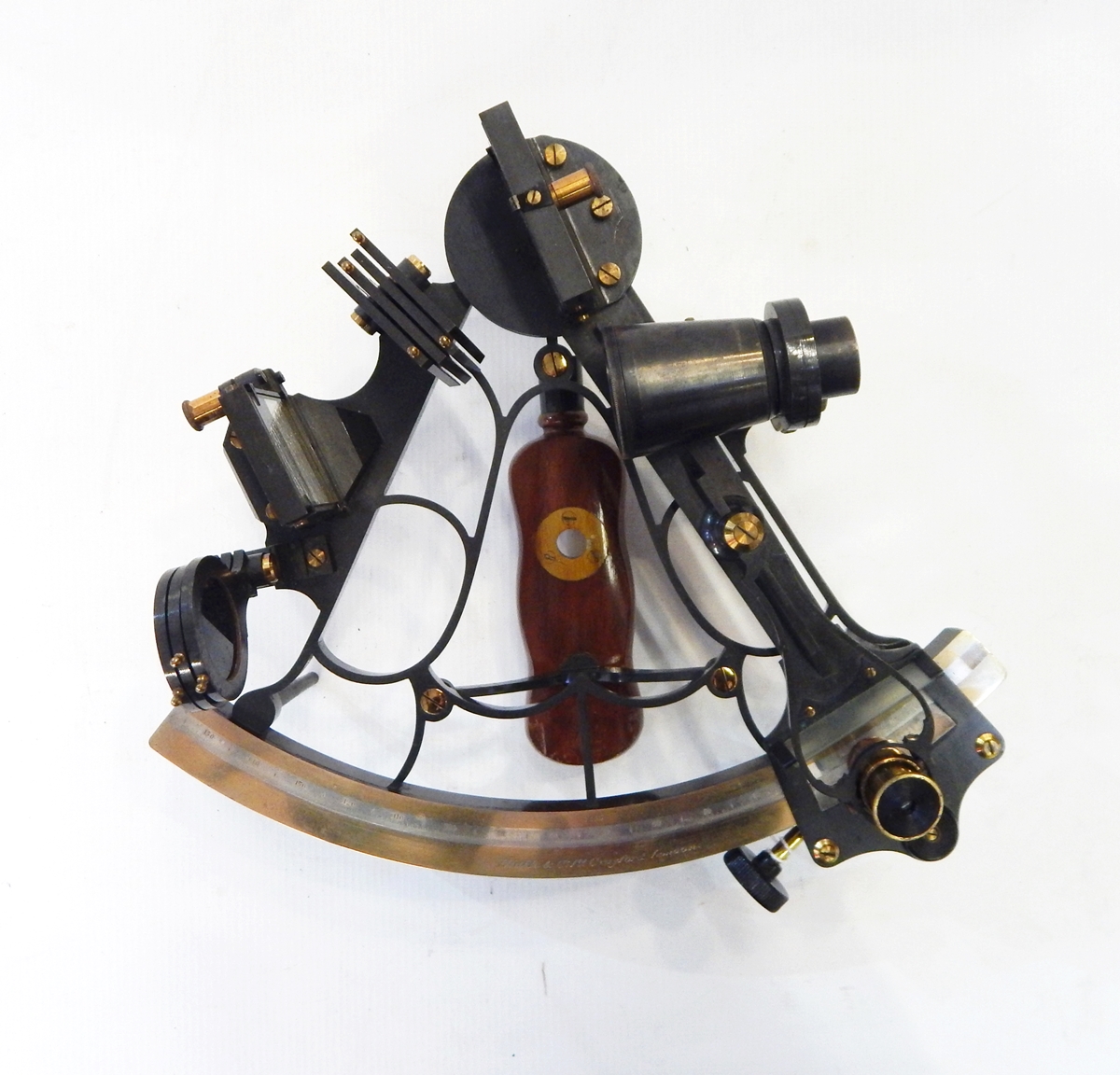 Heath & Co 7" sextant, no.