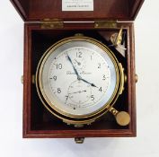 Early 20th century marine chronometer by Thomas Mercer for Kelvin Hughes, no.