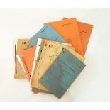 Collection of pilot's notes on various British wartime aircrafts,