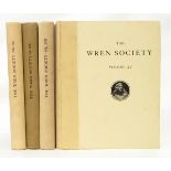 20 vols of the Wren Society founded at the bicentenary of St Christopher Wren's death 1923,