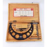 Moore & Wright adjustable clinometer with accessories (see condition report),
