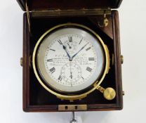 Marine chronometer by A Johannsen & Co, Italy, Spain and Portugal, no.