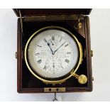 Marine chronometer by A Johannsen & Co, Italy, Spain and Portugal, no.
