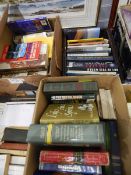 Large quantity of books on various subjects (3 boxes)