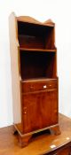 19th century mahogany bowfront chest of two short and two long drawers,