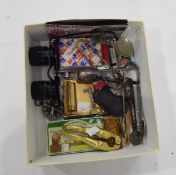 Chrome 1953 coronation stamp case with original contents of stamps, in fitted case,