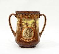 Royal Doulton limited edition commemorative two-handled loving cup to commemorate the Coronation of