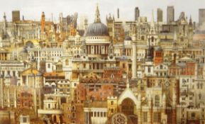 Andrew Ingamells Signed limited edition print "London Buildings",