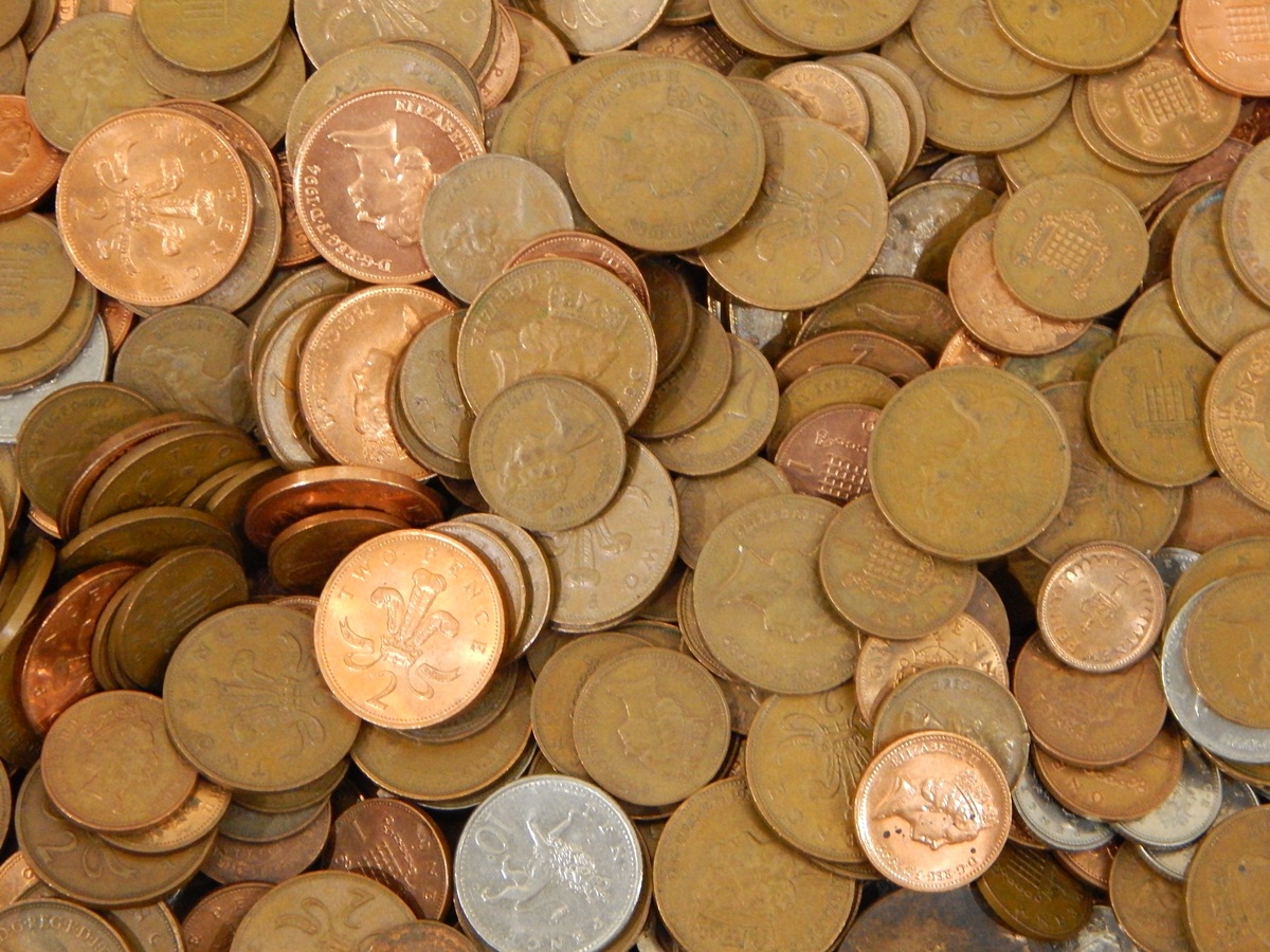 Large quantity of GB copper coinage