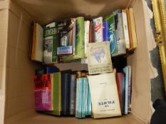 A quantity of assorted hardback and paperback books relating to German and French grammar and other