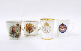 Hammersley 1953 coronation commemorative loving cup,