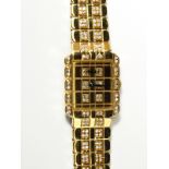 Piaget lady's 18ct gold and diamond wristwatch,
