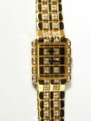 Piaget lady's 18ct gold and diamond wristwatch,