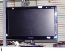 Samsung HD flatscreen television,