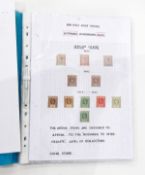 21 sheets of British West Indies stamps circa 1863 to 1925, mint and used,