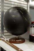 Philips "Slate Surface Globe", 19" diameter,