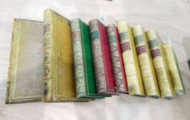 Fine Bindings Gordon, Georgina ' Sketches of Foreign Novelists', James Hogg, 2 vols,