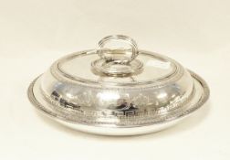 EPNS serving tray with bead border and others
