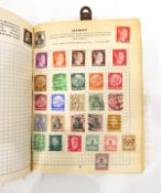 Stanley Gibbons 'Improved' postage stamp album and contents of all World stamps