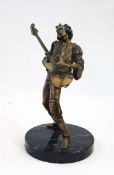 Limited Edition Jimmy Hendrix bronze statue by Ciele Shields