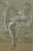 Anthony Brandt (1925-2009) Lithograph "Amor Expectant", nude female, signed lower right,