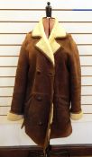 Vintage sheepskin coat