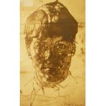 Stanley Spencer (1896-1980) Limited edition etching "Self Portrait", 73/75,