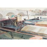 Sidney C Upton (20th century) Watercolour drawings "No.