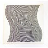 Bridget Riley (1931) Show booklet "Private View Monday 9th September 6pm to 8pm, Gallery 1,