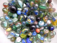 Large quantity of marbles (3 containers)