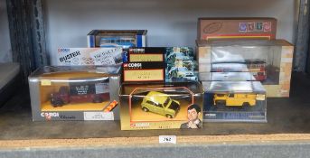 Quantity of various Corgi model vehicles including limited edition Royal Mail van gift set No.