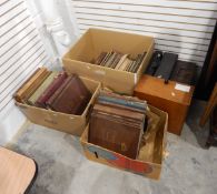 Large quantity of gramophone records, the majority 1930's classical,