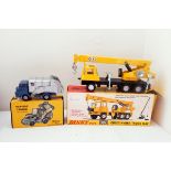 Dinky Coles Hydra truck, 150T, boxed (box damaged) and Budgie No.