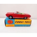 Corgi Chrysler Imperial 246, red with figures and golf clubs in the boot,