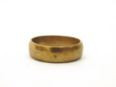 15ct gold wedding band