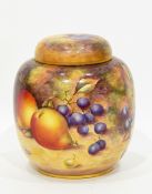 Mid 20th century Royal Worcester porcelain ginger jar, No.