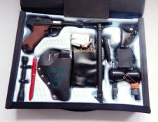 Attache case and contents of secret agent weapons for 'The Man from U.N.C.L.E.